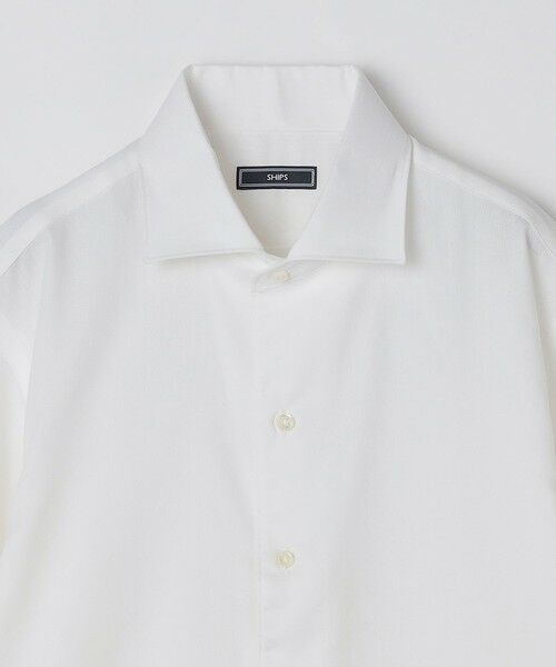 SHIPS / シップス シャツ・ブラウス | SHIPS: ICE COTTON パナマ ワンピースカラー ソリッド シャツ | 詳細5