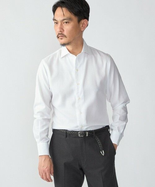 SHIPS / シップス シャツ・ブラウス | SHIPS: ICE COTTON パナマ ワンピースカラー ソリッド シャツ | 詳細1