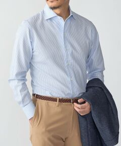 SHIPS / シップス シャツ・ブラウス | SHIPS: ICE COTTON パナマ ワンピースカラー ロンドンストライプ シャツ