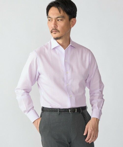 SHIPS / シップス シャツ・ブラウス | SHIPS: ICE COTTON パナマ ワンピースカラー ロンドンストライプ シャツ | 詳細9