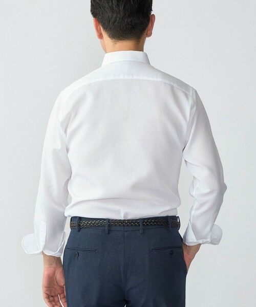 SHIPS / シップス シャツ・ブラウス | SHIPS: ICE COTTON ワッフル イタリアン ボタンダウン ソリッド シャツ | 詳細2