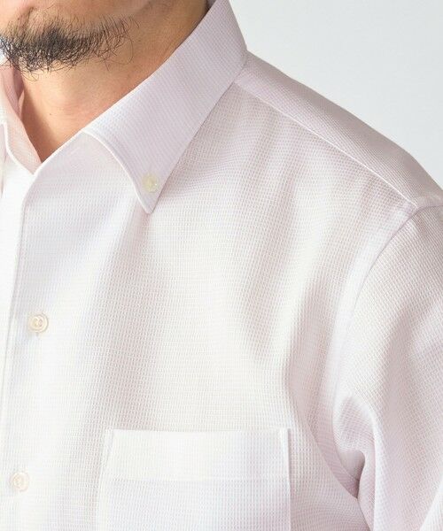 SHIPS / シップス シャツ・ブラウス | SHIPS: ICE COTTON ワッフル イタリアン ボタンダウン ソリッド シャツ | 詳細10