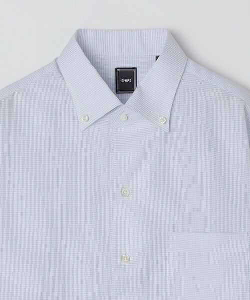SHIPS / シップス シャツ・ブラウス | SHIPS: ICE COTTON ワッフル イタリアン ボタンダウン ソリッド シャツ | 詳細18
