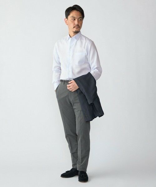 SHIPS / シップス シャツ・ブラウス | SHIPS: ICE COTTON ワッフル イタリアン ボタンダウン ソリッド シャツ | 詳細14