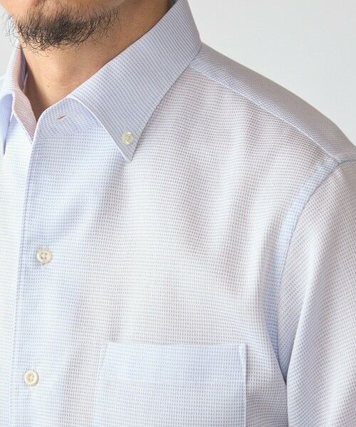 SHIPS / シップス シャツ・ブラウス | SHIPS: ICE COTTON ワッフル イタリアン ボタンダウン ソリッド シャツ | 詳細15