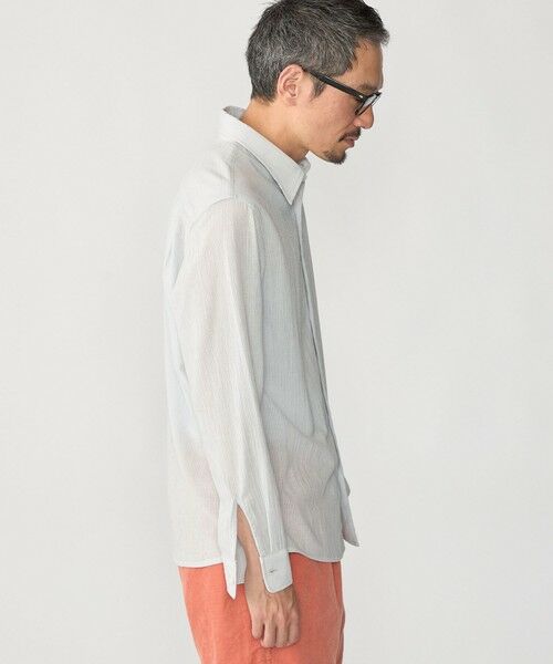 SHIPS / シップス シャツ・ブラウス | SHIPS: 3Dドット ロングスリーブ レギュラーカラー シャツ | 詳細8