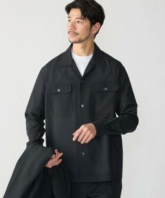 SHIPS / シップス シャツ・ブラウス | SHIPS:〈撥水 防しわ 洗濯機可能〉DOT AIR(R)オープンカラーシャツ(セットアップ対応)