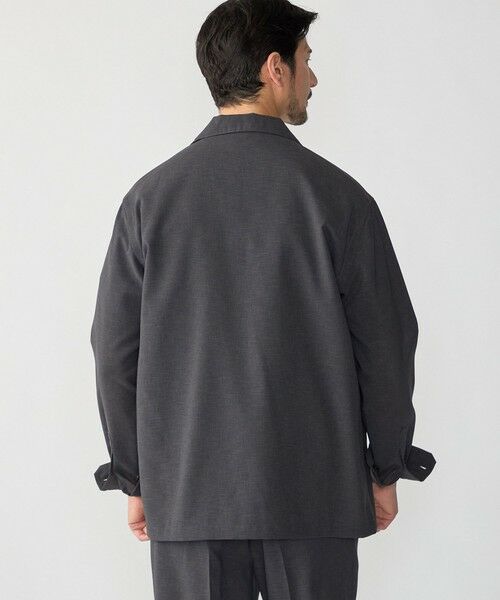 SHIPS / シップス シャツ・ブラウス | SHIPS:〈撥水 防しわ 洗濯機可能〉DOT AIR(R)オープンカラーシャツ(セットアップ対応) | 詳細3