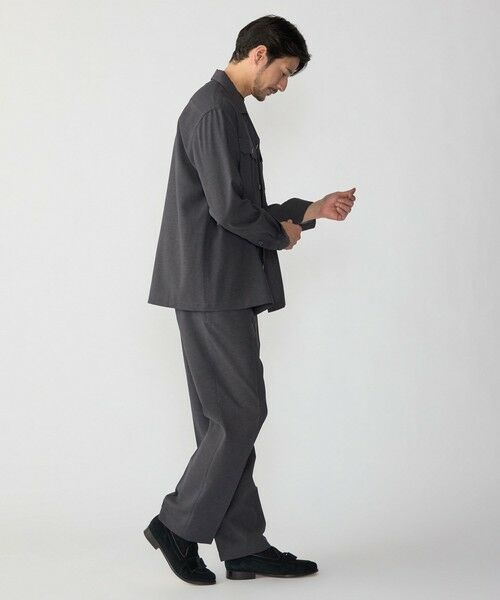 SHIPS / シップス シャツ・ブラウス | SHIPS:〈撥水 防しわ 洗濯機可能〉DOT AIR(R)オープンカラーシャツ(セットアップ対応) | 詳細8