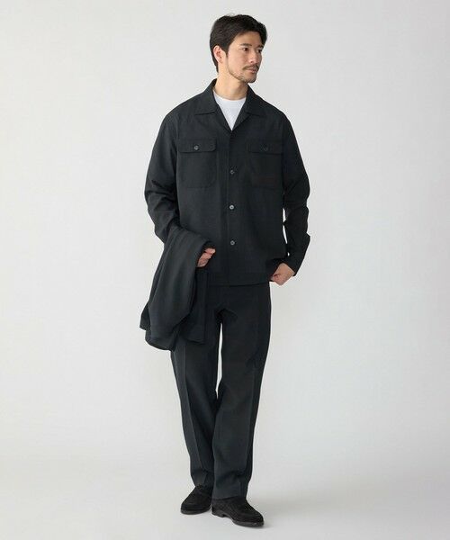 SHIPS / シップス シャツ・ブラウス | SHIPS:〈撥水 防しわ 洗濯機可能〉DOT AIR(R)オープンカラーシャツ(セットアップ対応) | 詳細22