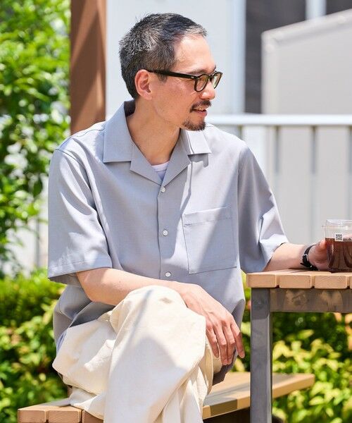SHIPS / シップス シャツ・ブラウス | SHIPS: 〈MADE IN JAPAN〉Reflax(R) 5スリーブ オープンカラー シャツ | 詳細10