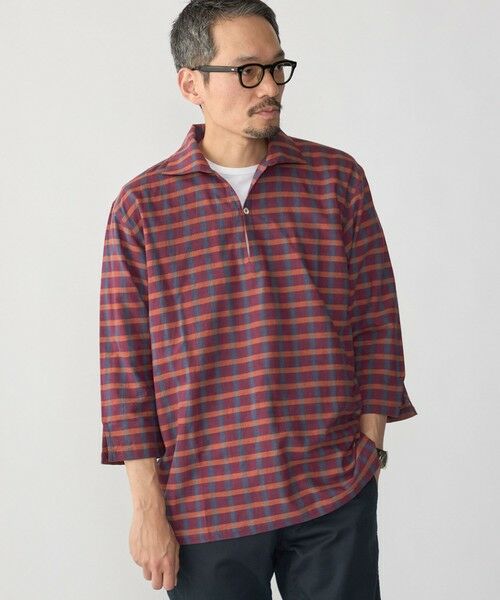 SHIPS / シップス シャツ・ブラウス | SHIPS: KHADI 7スリーブ カプリ シャツ | 詳細11