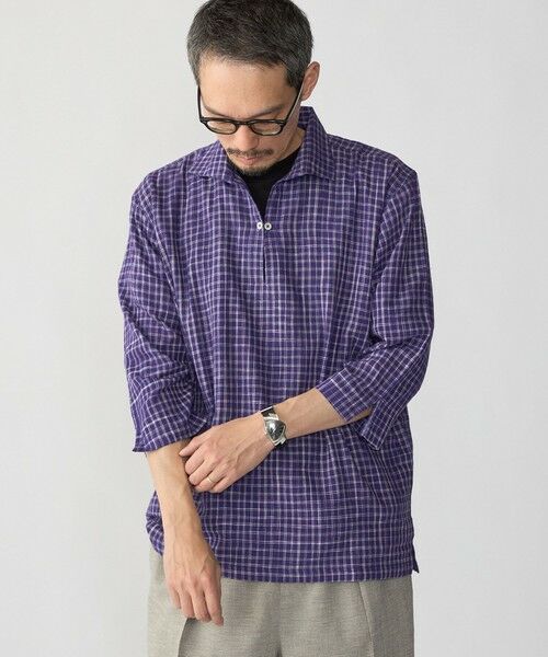 SHIPS / シップス シャツ・ブラウス | SHIPS: KHADI 7スリーブ カプリ シャツ | 詳細25