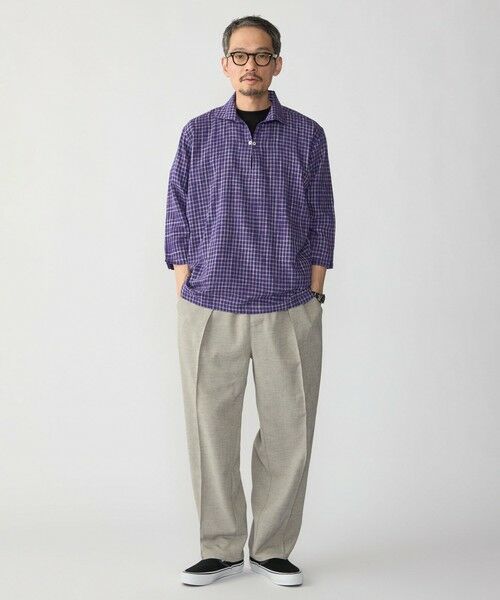 SHIPS / シップス シャツ・ブラウス | SHIPS: KHADI 7スリーブ カプリ シャツ | 詳細24