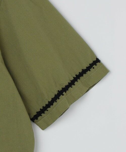 SHIPS / シップス シャツ・ブラウス | NOMARHYTHM TEXTILE: TRIM EMBROIDERY OPEN COLLAR SS | 詳細3