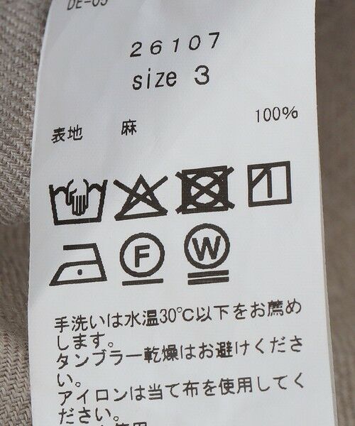 SHIPS / シップス シャツ・ブラウス | TAKE&SONS: LINEN OPENCOLLAR SHIRT | 詳細7