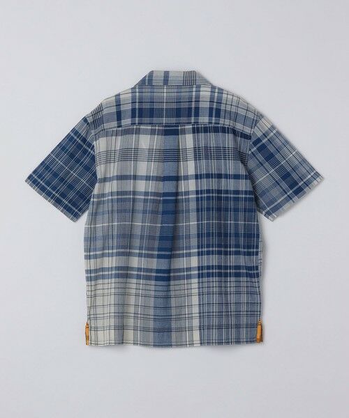 SHIPS / シップス シャツ・ブラウス | ORIGINAL MADRAS TRADING COMPANY: NAVY MADRAS CHECK SHORT SLEEVE SHIRT | 詳細1