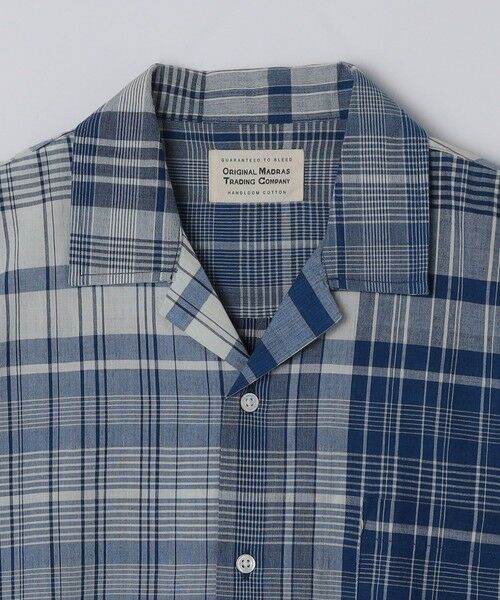 SHIPS / シップス シャツ・ブラウス | ORIGINAL MADRAS TRADING COMPANY: NAVY MADRAS CHECK SHORT SLEEVE SHIRT | 詳細2