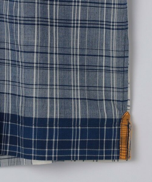 SHIPS / シップス シャツ・ブラウス | ORIGINAL MADRAS TRADING COMPANY: NAVY MADRAS CHECK SHORT SLEEVE SHIRT | 詳細4