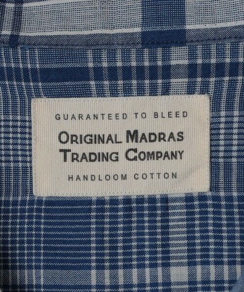 SHIPS / シップス シャツ・ブラウス | ORIGINAL MADRAS TRADING COMPANY: NAVY MADRAS CHECK SHORT SLEEVE SHIRT | 詳細5