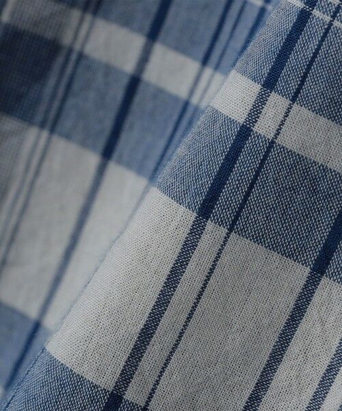SHIPS / シップス シャツ・ブラウス | ORIGINAL MADRAS TRADING COMPANY: NAVY MADRAS CHECK SHORT SLEEVE SHIRT | 詳細6