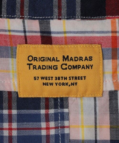 SHIPS / シップス シャツ・ブラウス | ORIGINAL MADRAS TRADING COMPANY: MADRAS PATCHWORK SHORT SLEEVE SHIRT | 詳細5