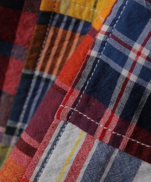 SHIPS / シップス シャツ・ブラウス | ORIGINAL MADRAS TRADING COMPANY: MADRAS PATCHWORK SHORT SLEEVE SHIRT | 詳細6
