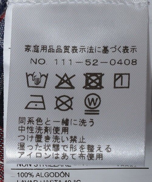 SHIPS / シップス シャツ・ブラウス | ORIGINAL MADRAS TRADING COMPANY: MADRAS PATCHWORK SHORT SLEEVE SHIRT | 詳細7