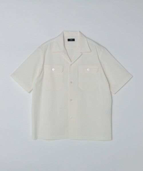 SHIPS / シップス シャツ・ブラウス | SHIPS:〈吸水速乾/洗濯機可能〉COOLMAX(R)コードレーン シャツ (セットアップ対応)（ホワイト）