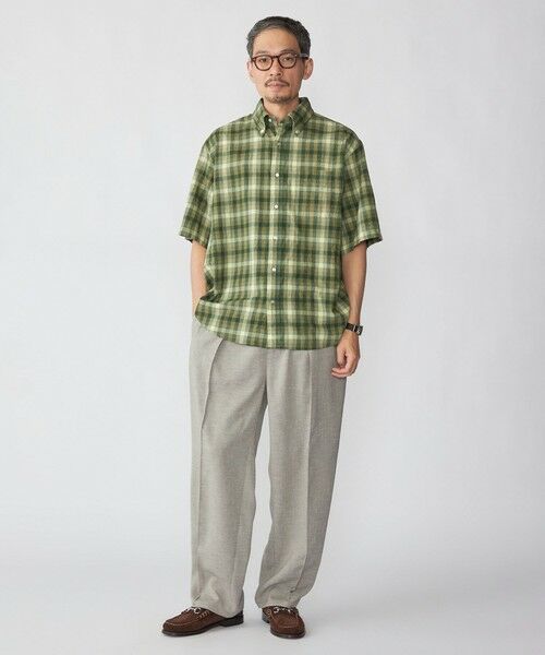 SHIPS / シップス シャツ・ブラウス | SHIPS: AUTHENTIC マドラス チェック ショートスリーブ シャツ | 詳細5