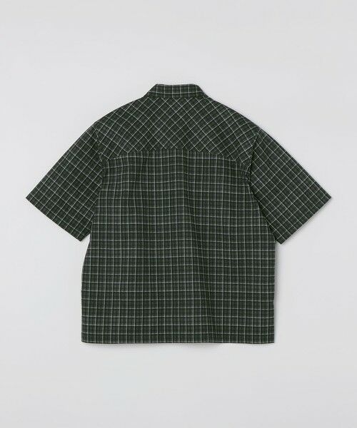 SHIPS / シップス シャツ・ブラウス | ROA: AAIR FLOWEAVE PRINTED CHECK SHORT SLEEVE SHIRT | 詳細1