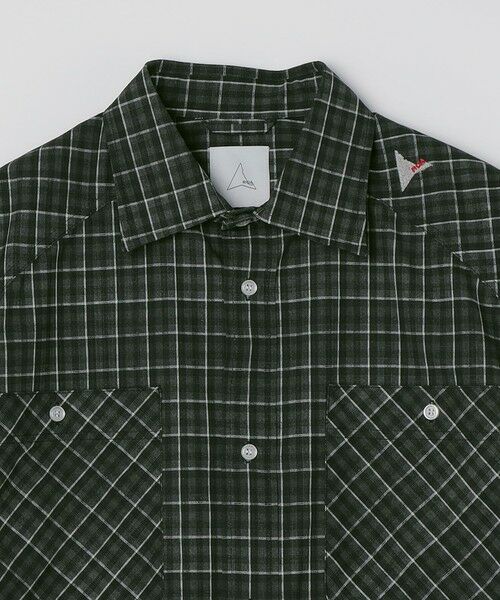 SHIPS / シップス シャツ・ブラウス | ROA: AAIR FLOWEAVE PRINTED CHECK SHORT SLEEVE SHIRT | 詳細2