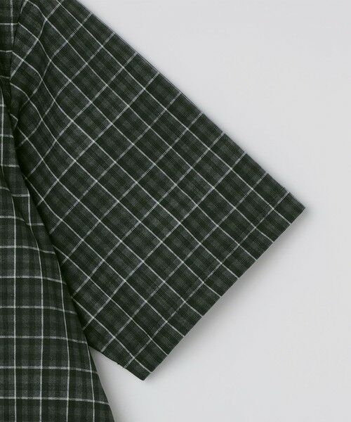 SHIPS / シップス シャツ・ブラウス | ROA: AAIR FLOWEAVE PRINTED CHECK SHORT SLEEVE SHIRT | 詳細3