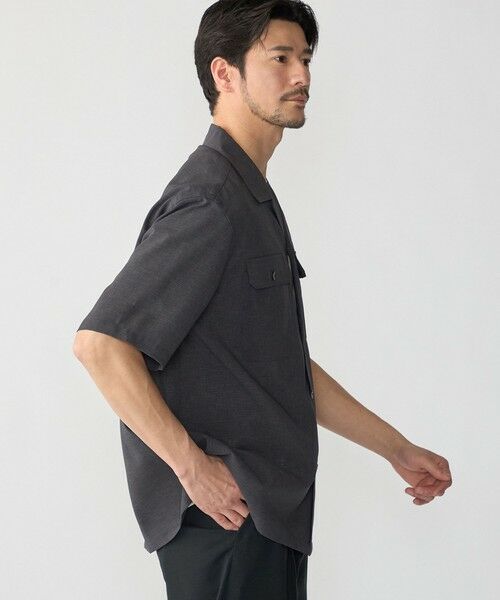 SHIPS / シップス シャツ・ブラウス | SHIPS:〈撥水 防しわ 洗濯機可能〉DOT AIR(R)ショートスリーブシャツ(セットアップ対応 | 詳細4