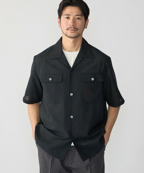 SHIPS / シップス シャツ・ブラウス | SHIPS:〈撥水 防しわ 洗濯機可能〉DOT AIR(R)ショートスリーブシャツ(セットアップ対応 | 詳細13