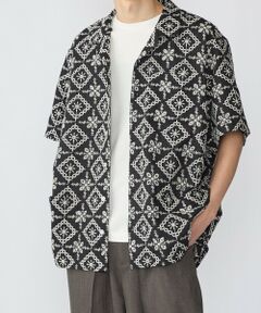 SHIPS / シップス シャツ・ブラウス | BENCH MARKING SHIRTS: エンブロイダリー オープンカラー シャツ