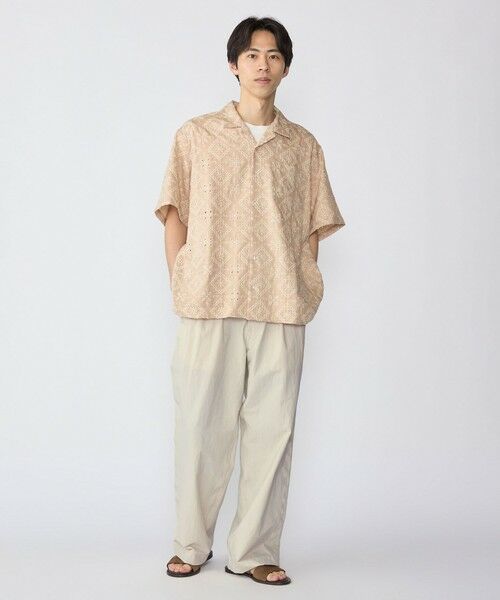 SHIPS / シップス シャツ・ブラウス | BENCH MARKING SHIRTS: エンブロイダリー オープンカラー シャツ | 詳細1