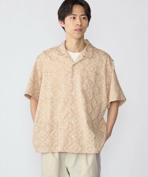 SHIPS / シップス シャツ・ブラウス | BENCH MARKING SHIRTS: エンブロイダリー オープンカラー シャツ | 詳細2