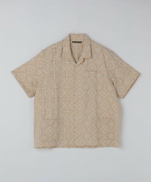 SHIPS / シップス シャツ・ブラウス | BENCH MARKING SHIRTS: エンブロイダリー オープンカラー シャツ | 詳細3