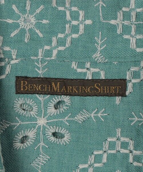 SHIPS / シップス シャツ・ブラウス | BENCH MARKING SHIRTS: エンブロイダリー オープンカラー シャツ | 詳細8