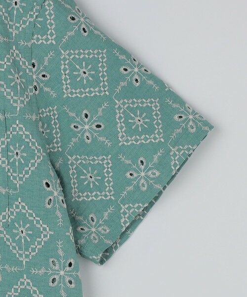 SHIPS / シップス シャツ・ブラウス | BENCH MARKING SHIRTS: エンブロイダリー オープンカラー シャツ | 詳細9