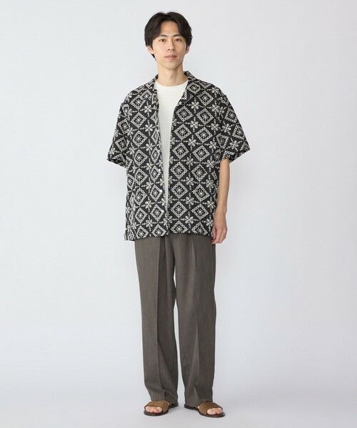 SHIPS / シップス シャツ・ブラウス | BENCH MARKING SHIRTS: エンブロイダリー オープンカラー シャツ | 詳細12