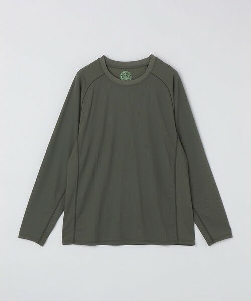 SHIPS / シップス Tシャツ | rajabrooke: SPORTY L/S TEE（ダークグレー）