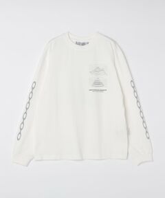 SHIPS / シップス Tシャツ | PURPLE MOUNTAIN OBSERVATORY: MAP PROJECTIONS LONG SLEEVE TEE