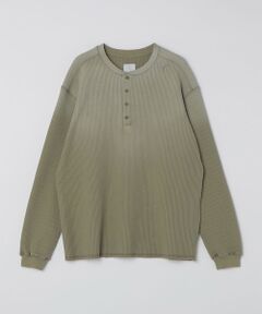 SHIPS / シップス Tシャツ | ROA:  BEE SUN FADED ORGANIC WAFFLE SERAFINO LONG SLEEVE