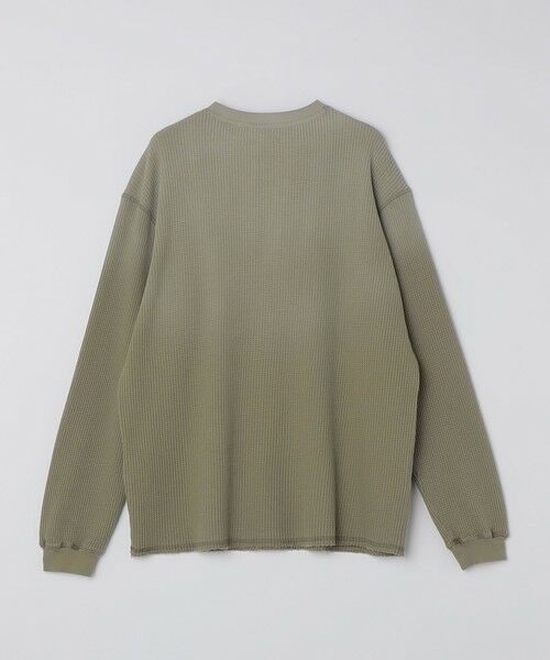 SHIPS / シップス Tシャツ | ROA:  BEE SUN FADED ORGANIC WAFFLE SERAFINO LONG SLEEVE | 詳細1