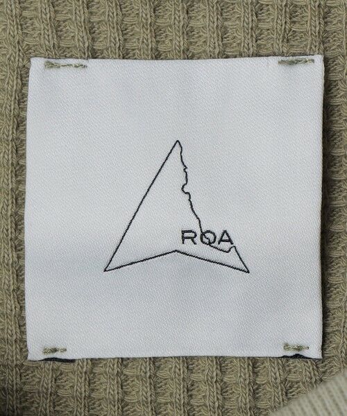 SHIPS / シップス Tシャツ | ROA:  BEE SUN FADED ORGANIC WAFFLE SERAFINO LONG SLEEVE | 詳細5