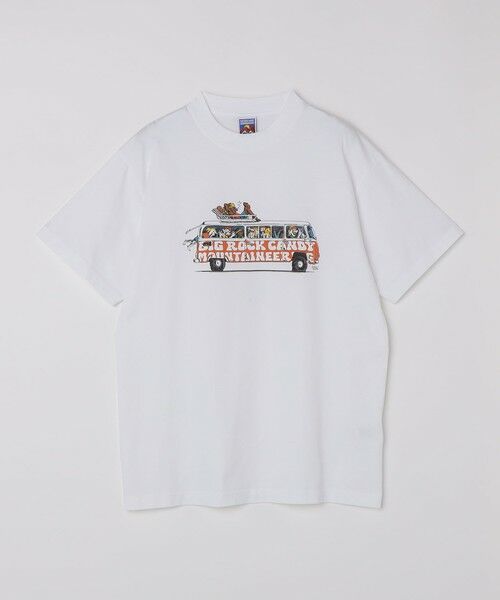 SHIPS / シップス Tシャツ | BIG ROCK CANDY MOUNTAINEERING: Ramblin’ Van Tシャツ（ホワイト）