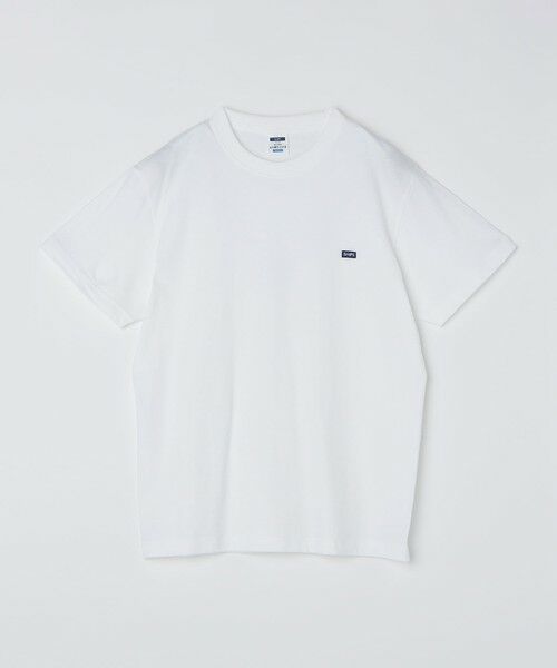 SHIPS / シップス Tシャツ | 【WEB限定】SHIPS: マイクロ ワッペン  Tシャツ（ホワイト）