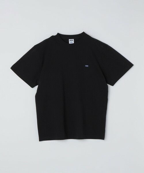 SHIPS / シップス Tシャツ | 【WEB限定】SHIPS: マイクロ ワッペン  Tシャツ（ブラック）